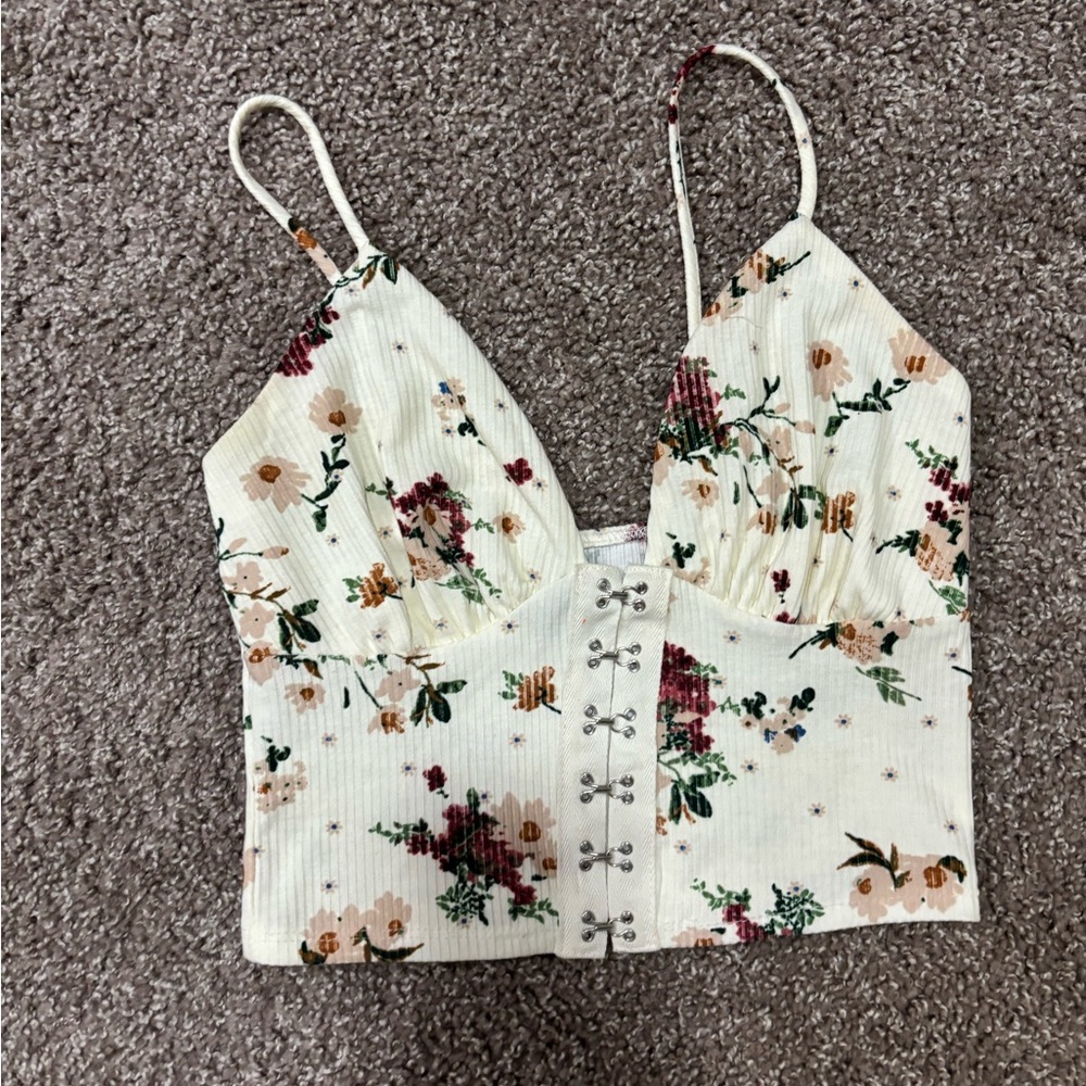 Windsor Floral Cream Camisole